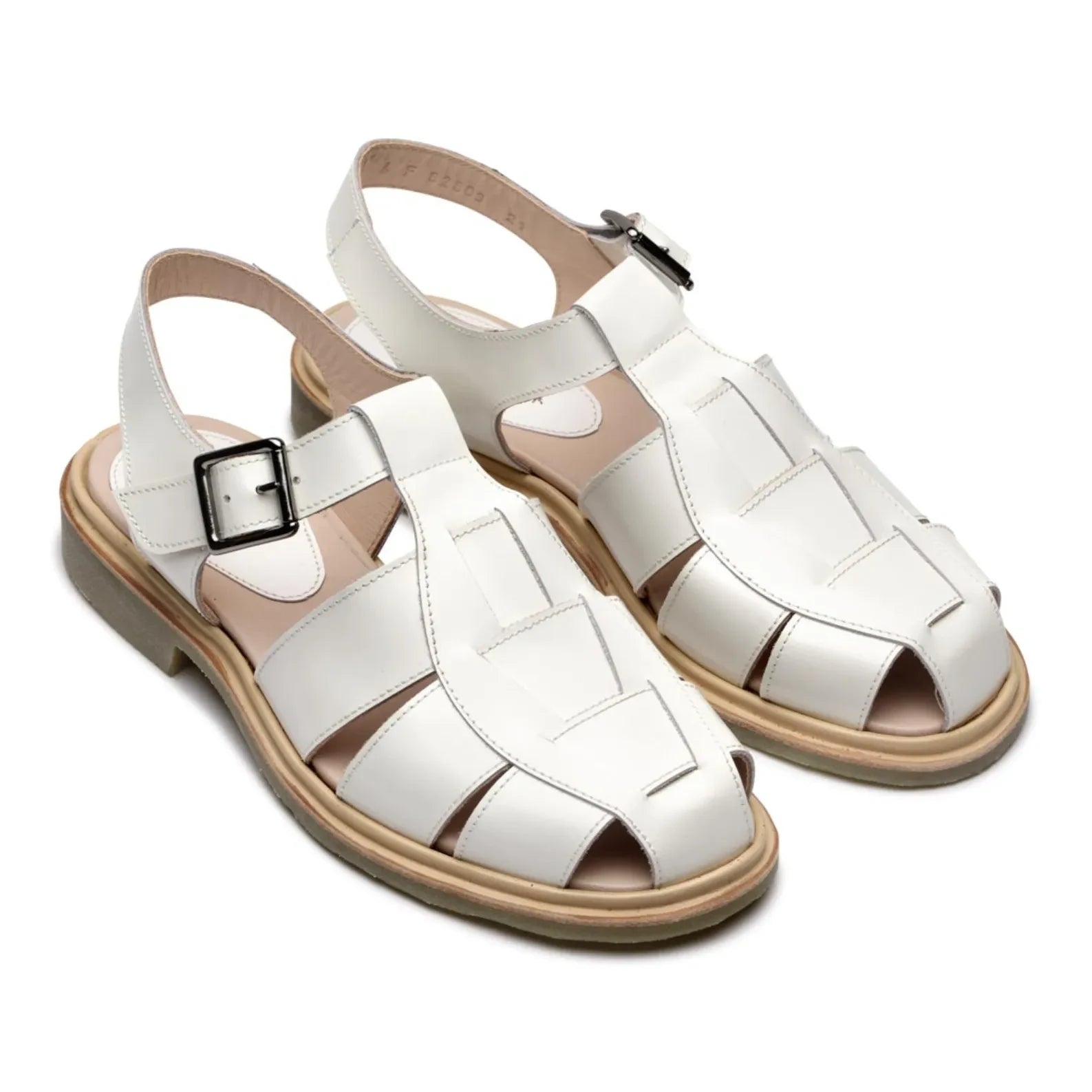 Paraboot - Iberis Gloss Sandals | White