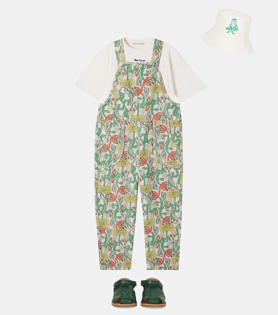Bobo Choses - Bobo Choses Pickles reversible cotton bucket hat