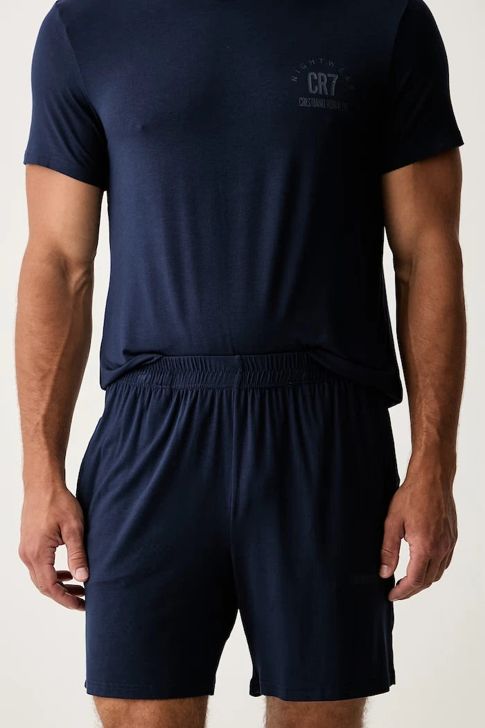 CR7 Cristiano Ronaldo erkek iki parçalı modal pijama x MODAL CONCEPT