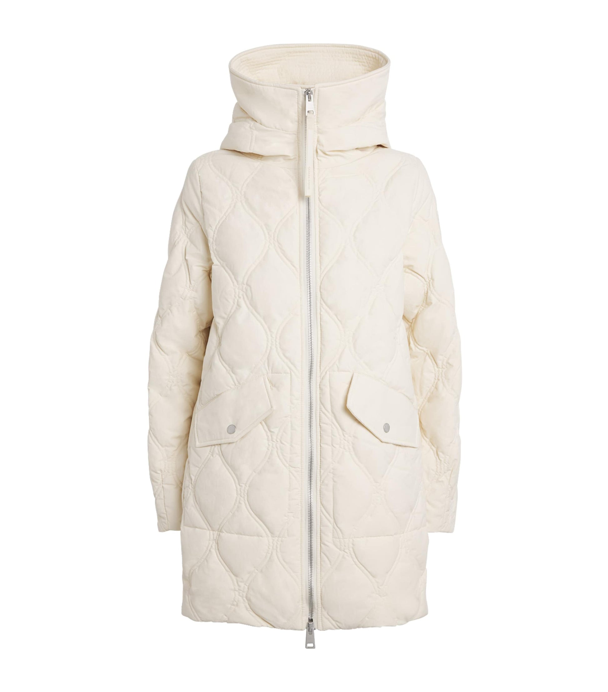 Quilted Alessia Coat LINEN