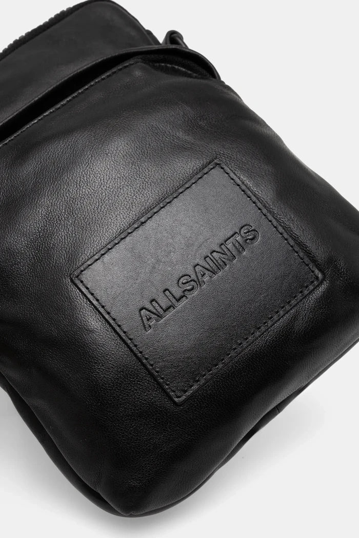 Кожена чанта през рамо AllSaints FALCON