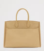 Burberry Beige Small Calf Leather Rocking Horse Tote Bag
