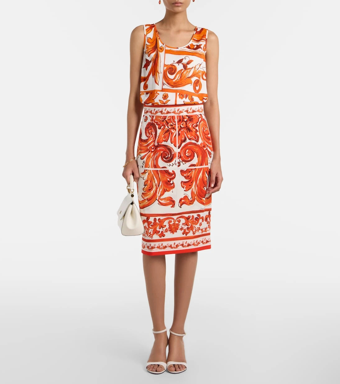 Dolce&Gabbana - Majolica tank top