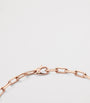 Medium Rose Gold Santos de Cartier Chain Necklace