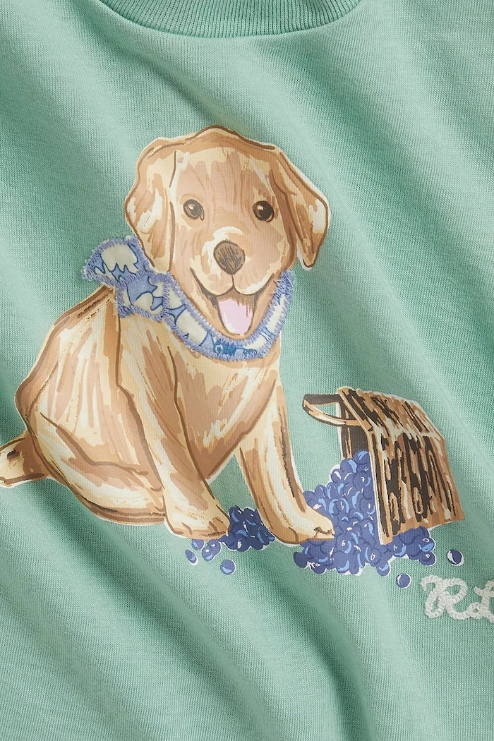 Бебешка памучна тениска Polo Ralph Lauren