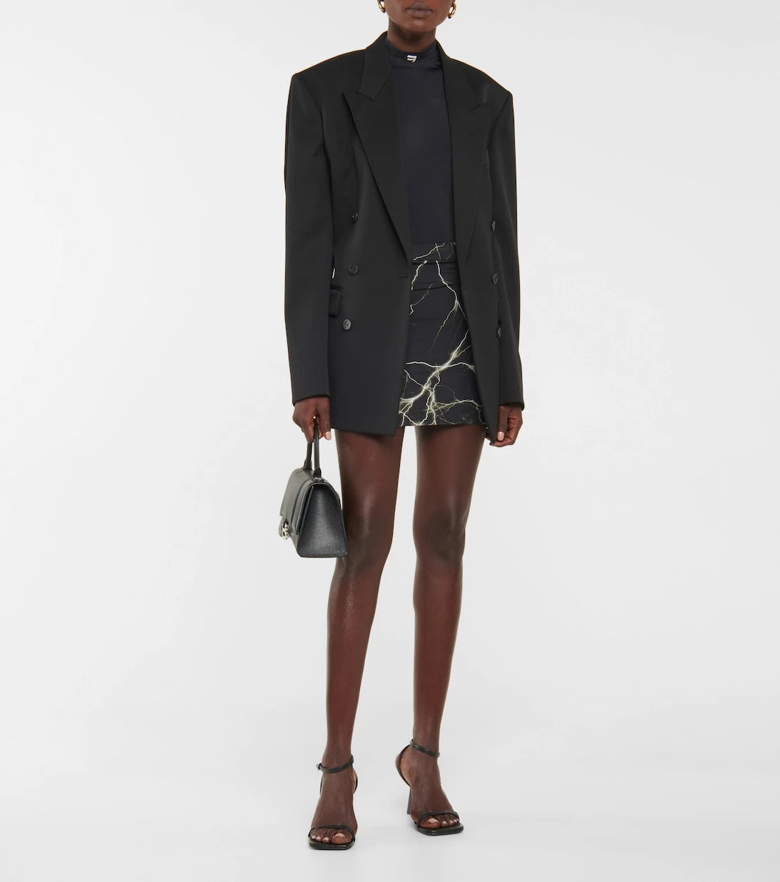 Vetements - Printed miniskirt