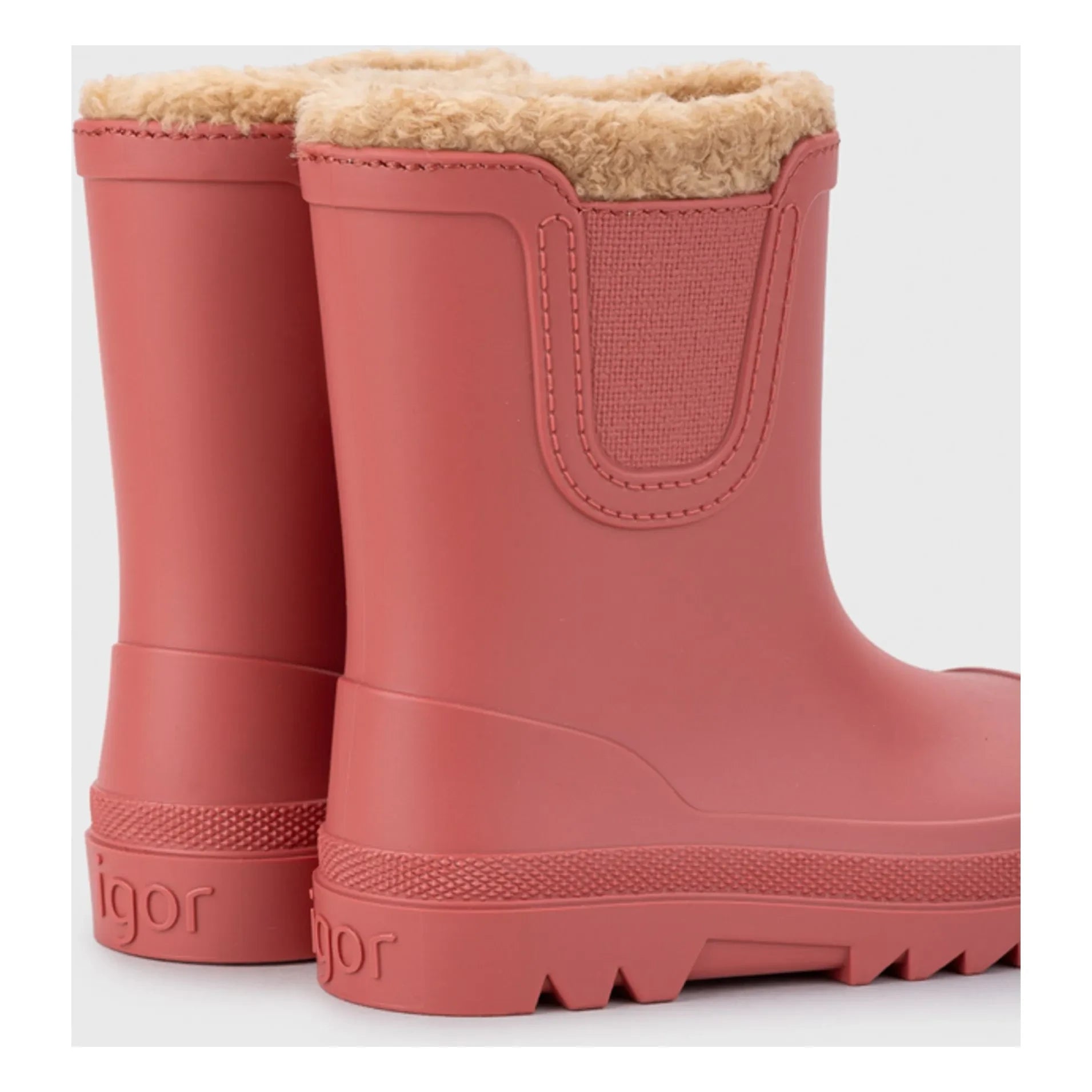 Igor - Verona Borrego Filled Rain Boots | Coral