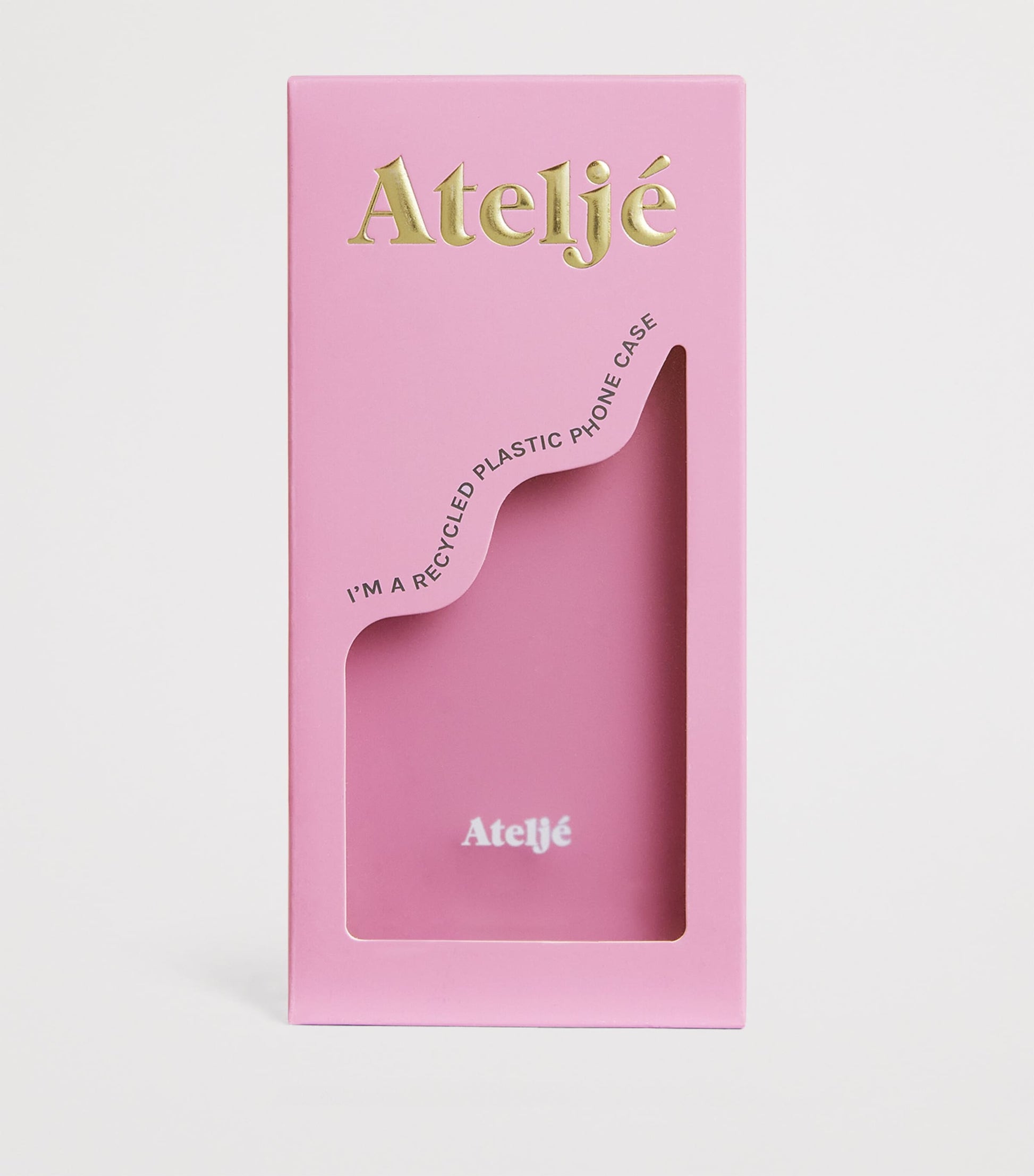 ATELJE Clear Recycled Transparent iPhone 16 Plus Case