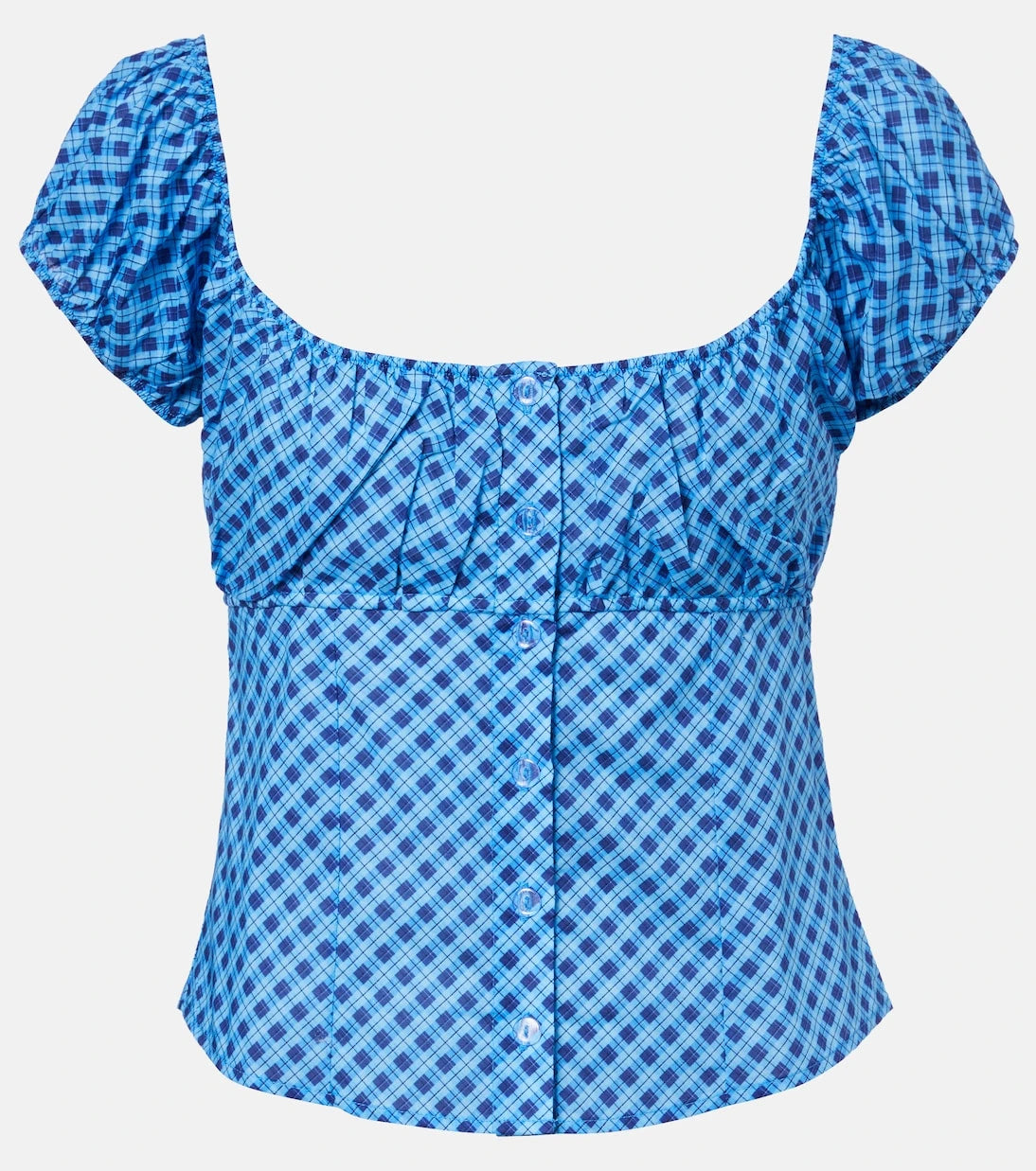 Montce - Millie plaid cotton top