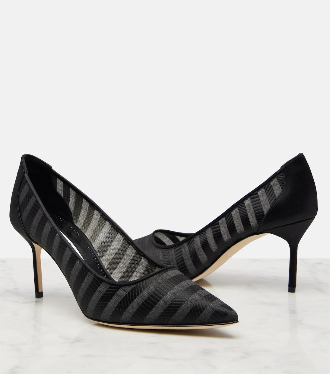 Manolo Blahnik - Bbla organza pumps