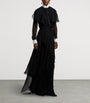 Silk Chiffon Emala Evening Dress