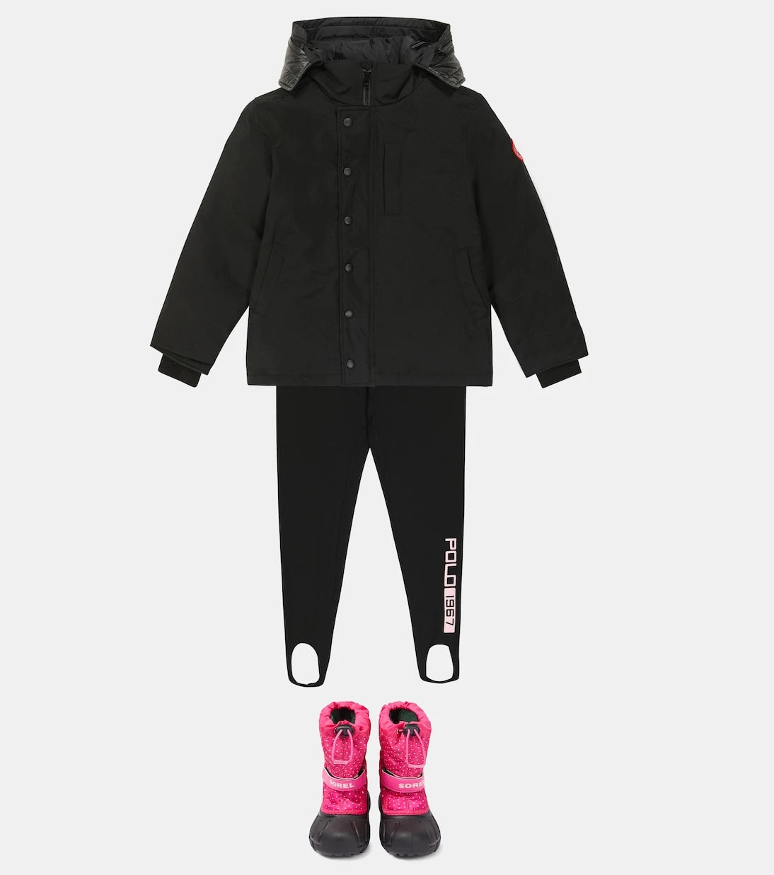 Canada Goose Kids - Logan kuş tüyü ceket