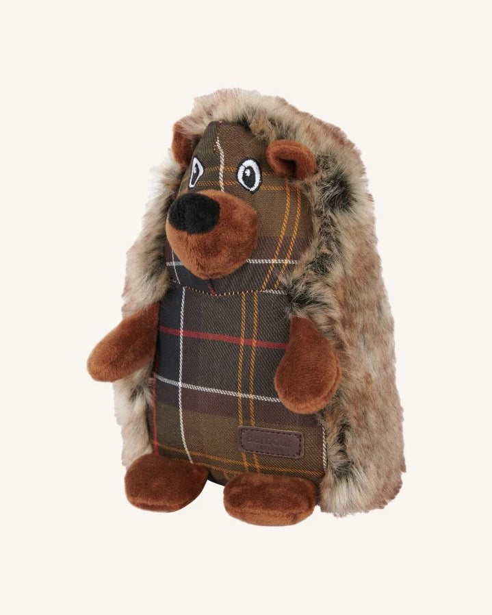 Barbour - Hedgehog dog toy | Brown