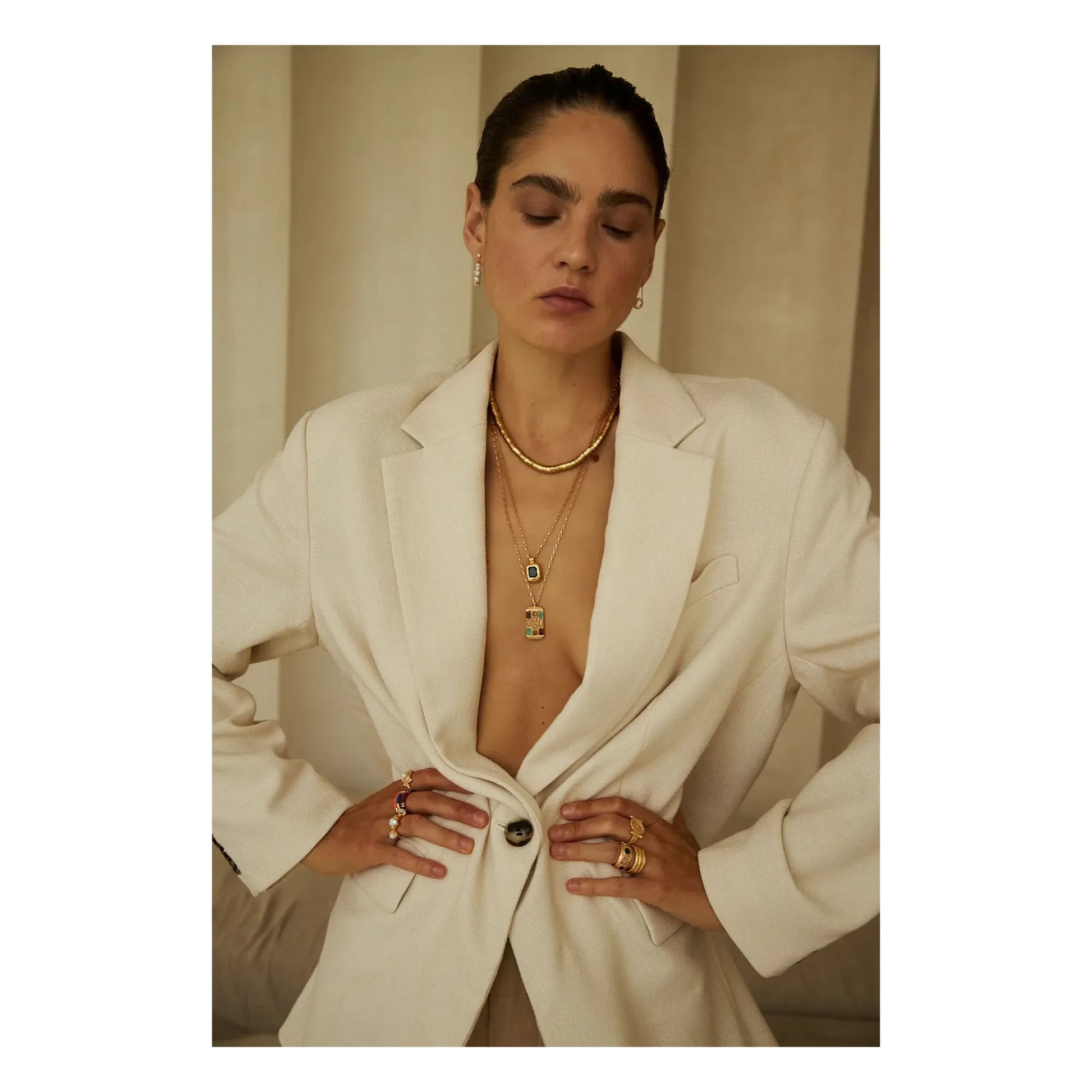 MIMI ET TOI - Paloma necklace | Gold