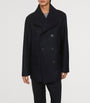 Navy Wool Pea Coat