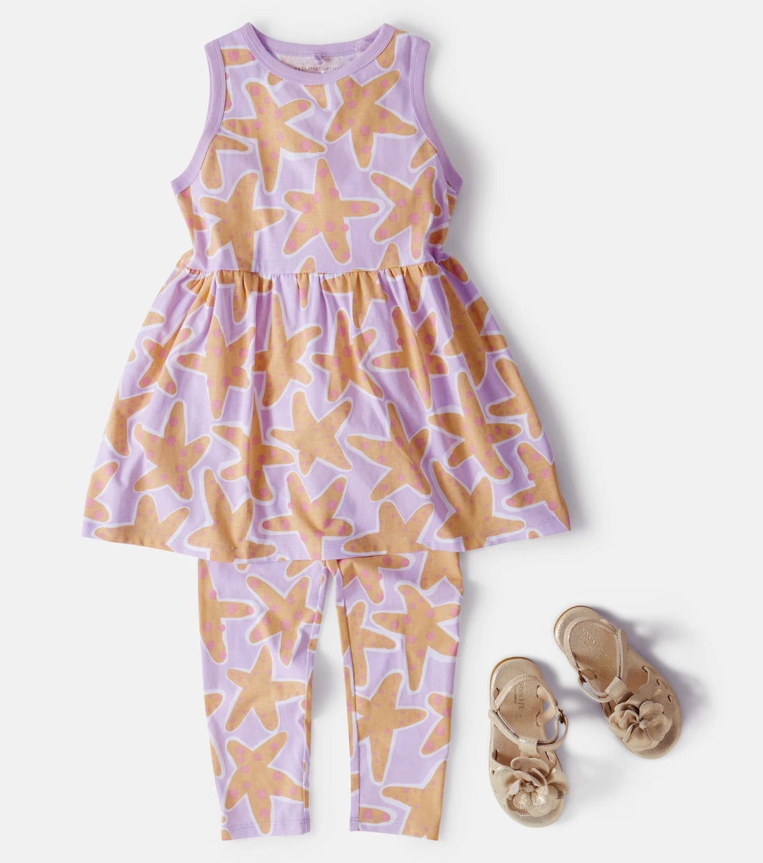 Stella McCartney Kids - Printed cotton jersey leggings