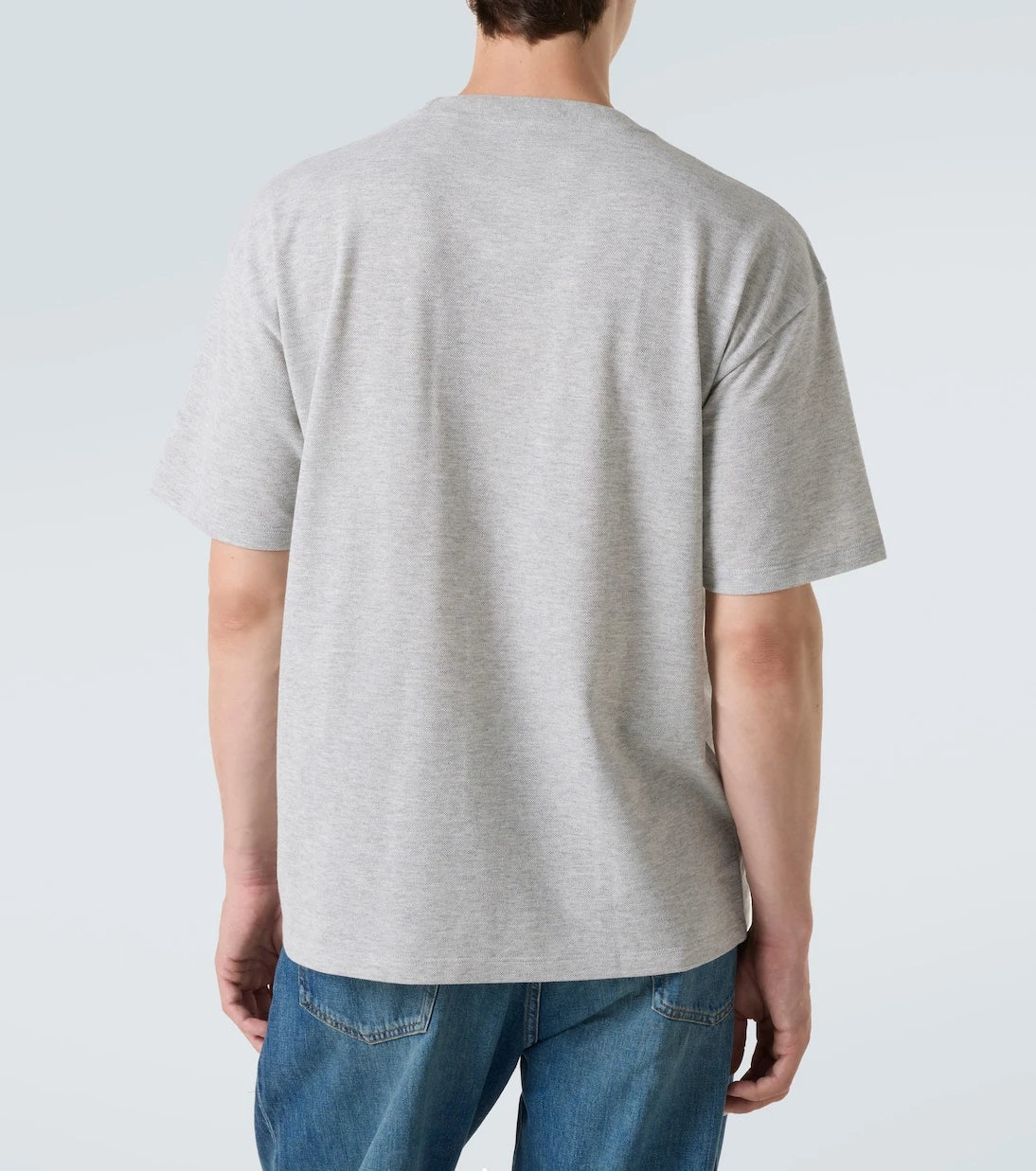 Saint Laurent - Cassandre cotton-blend T-shirt