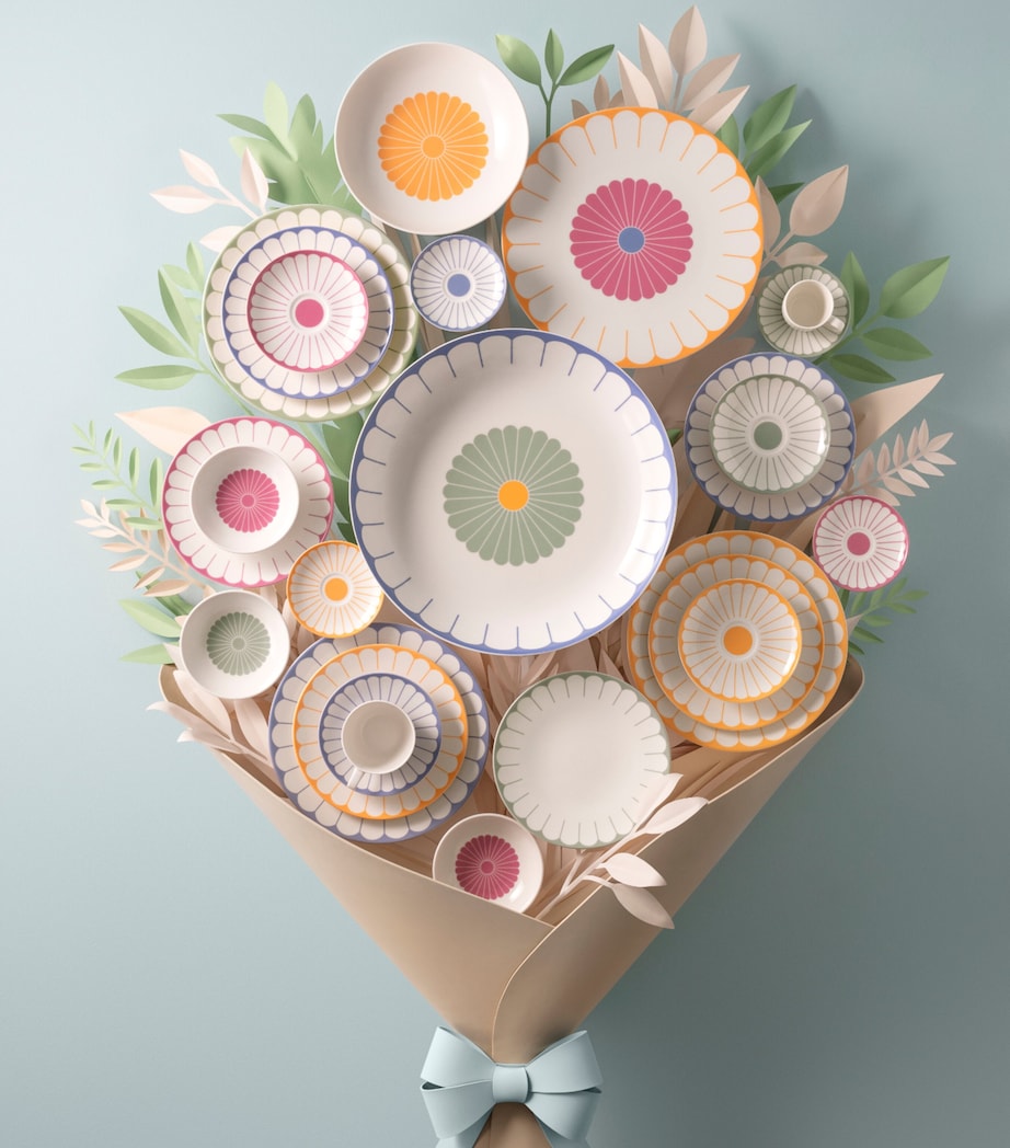 Villeroy & Boch Porcelain Fleur Salad Bowl (24cm)