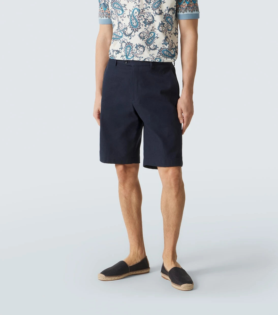 Etro - Cotton-blend Bermuda shorts