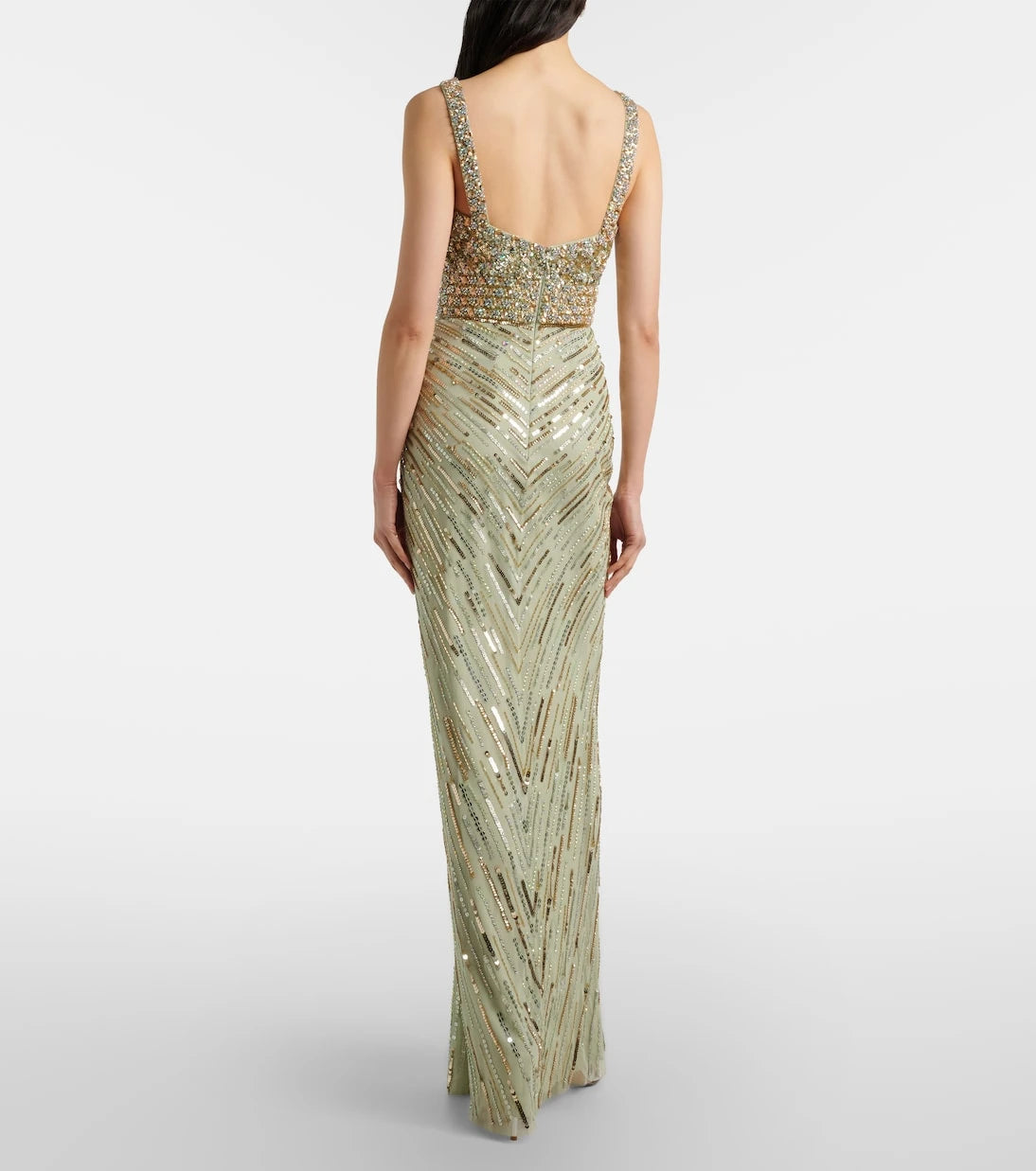 Jenny Packham - Elixir embellished bustier gown