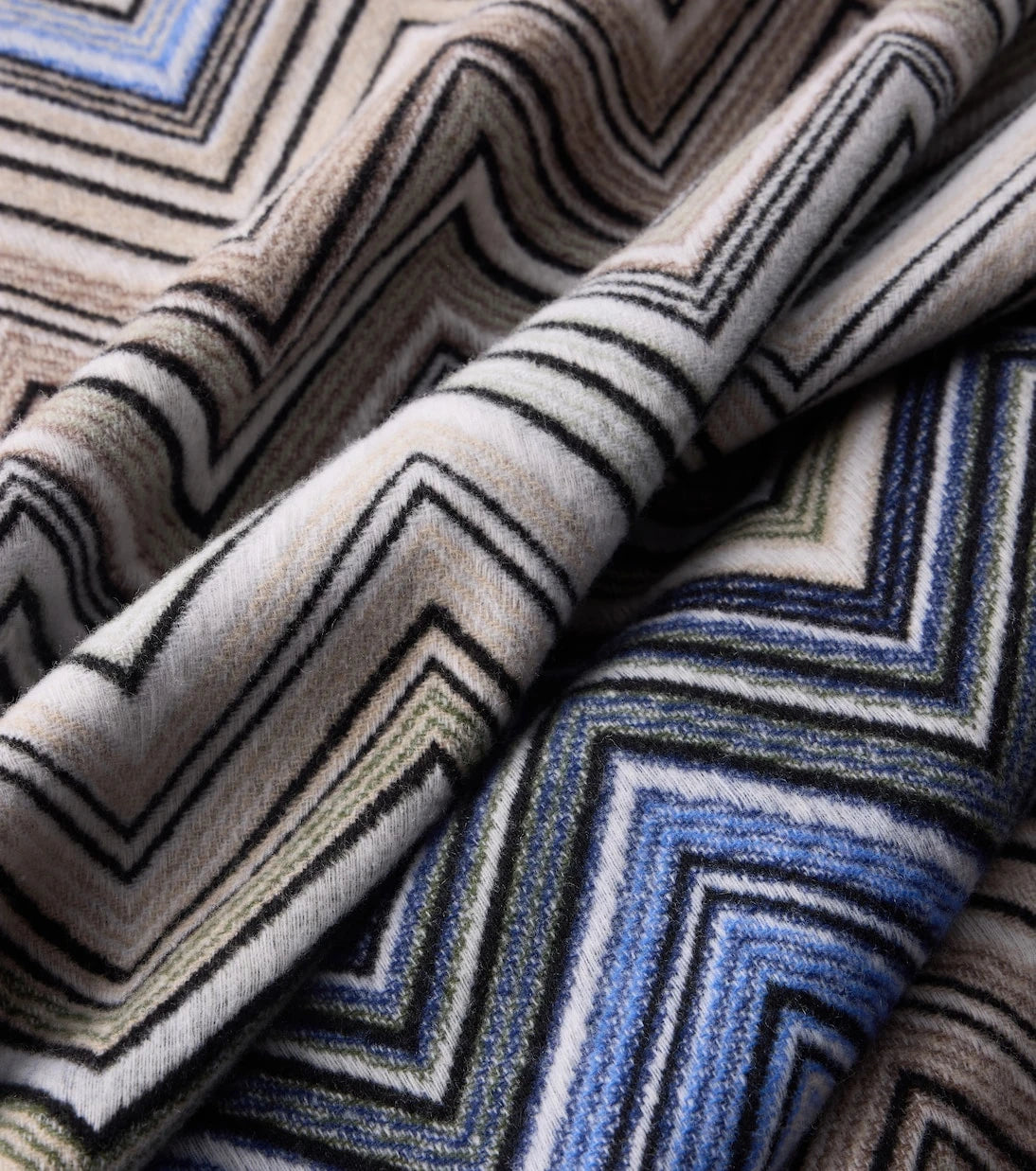 Missoni - Perseo Zigzag wool and cashmere throw
