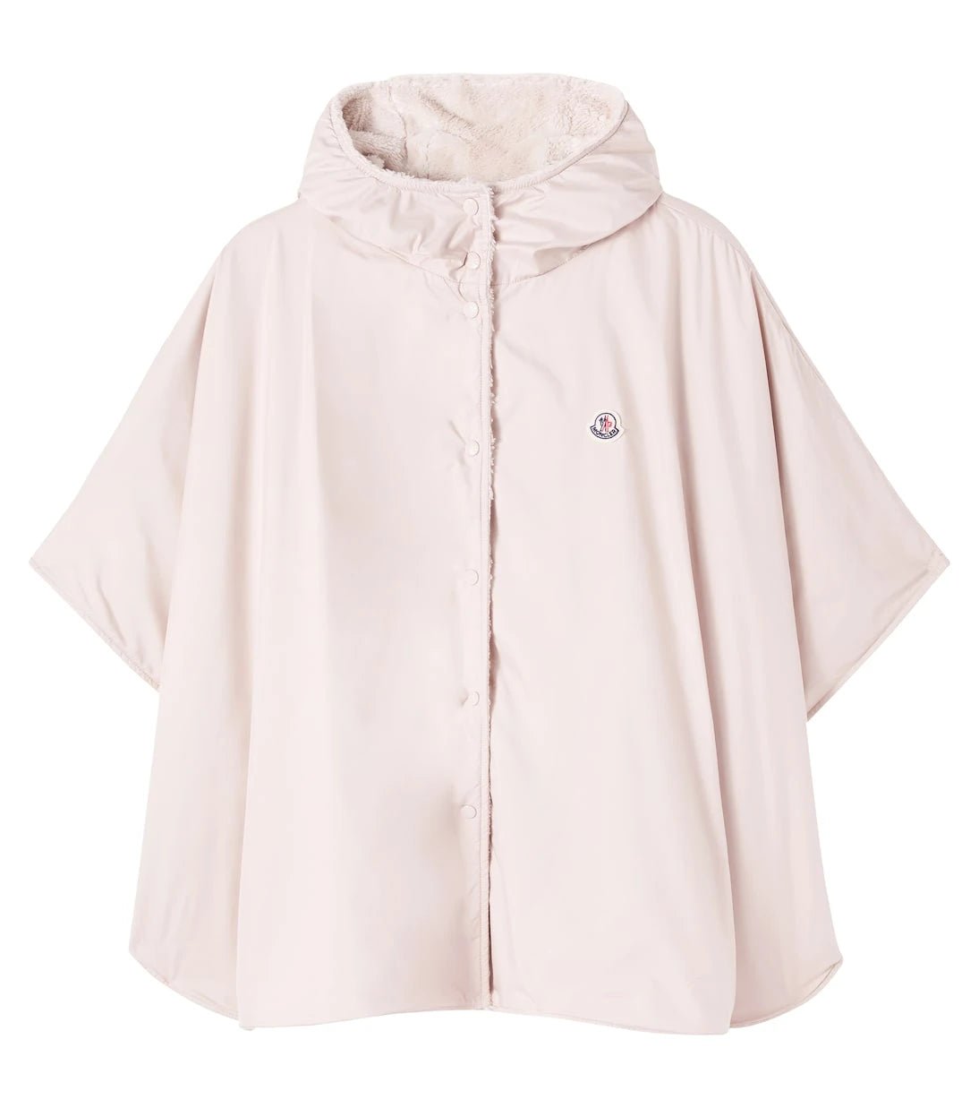 Moncler Enfant - Logo reversible teddy cape