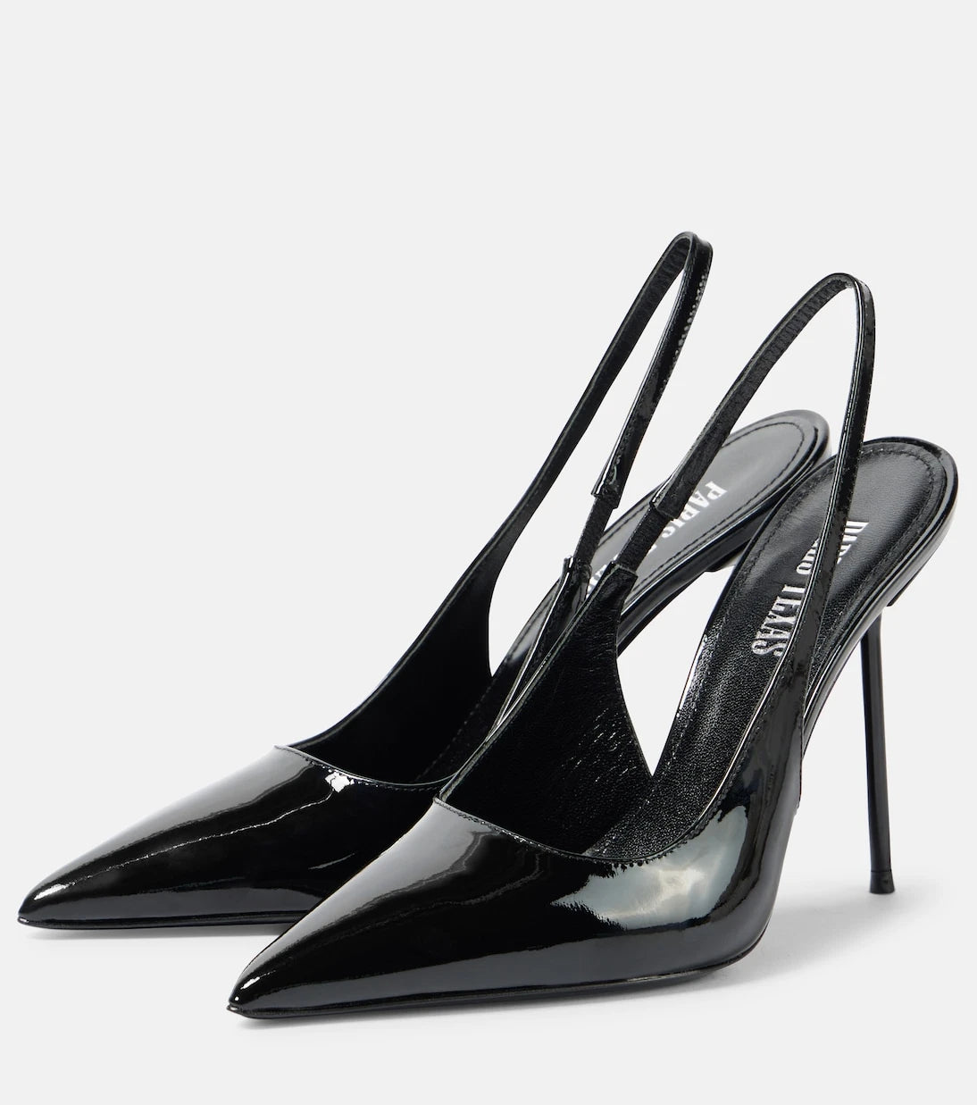 Paris Texas - Lidia patent leather slingback pumps