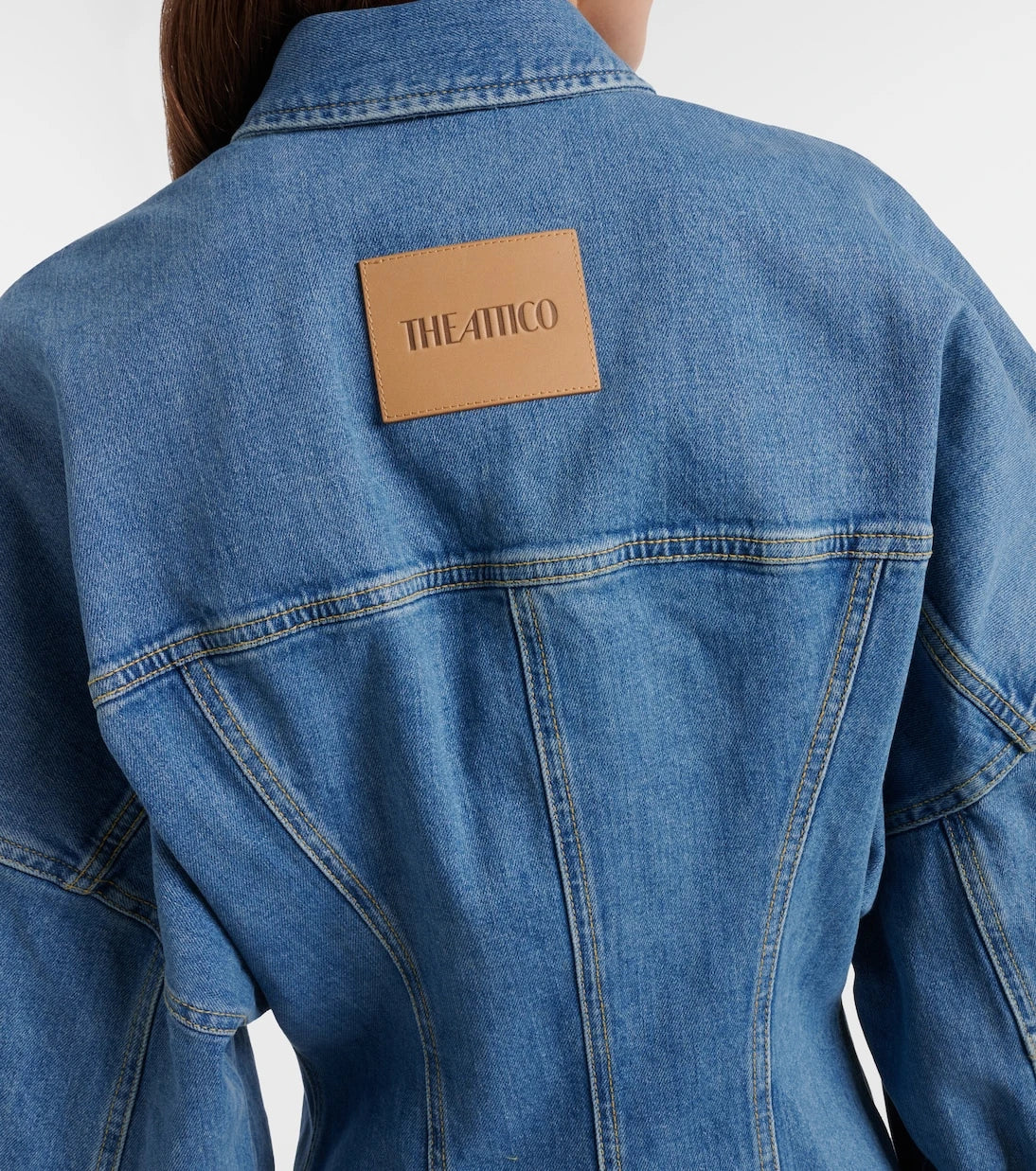 The Attico - Denim minidress