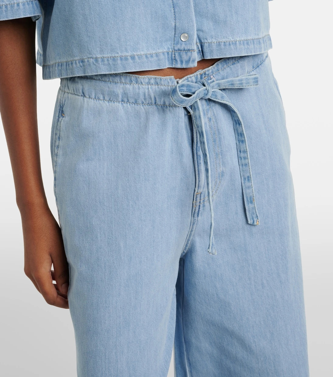 AG Jeans - بنطلون جينز كالي بقصة واسعة