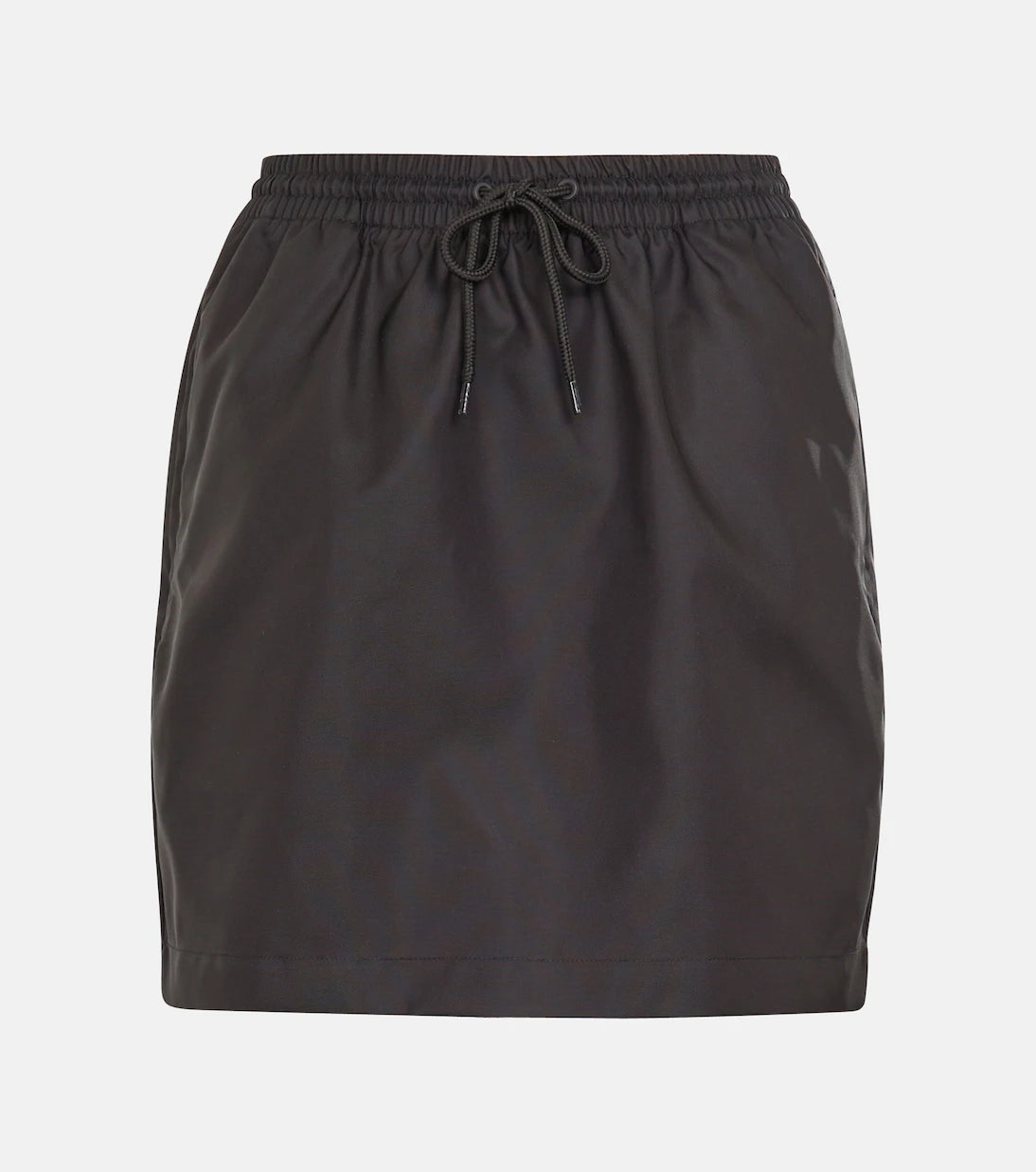 Wardrobe.NYC - High-rise drawstring miniskirt