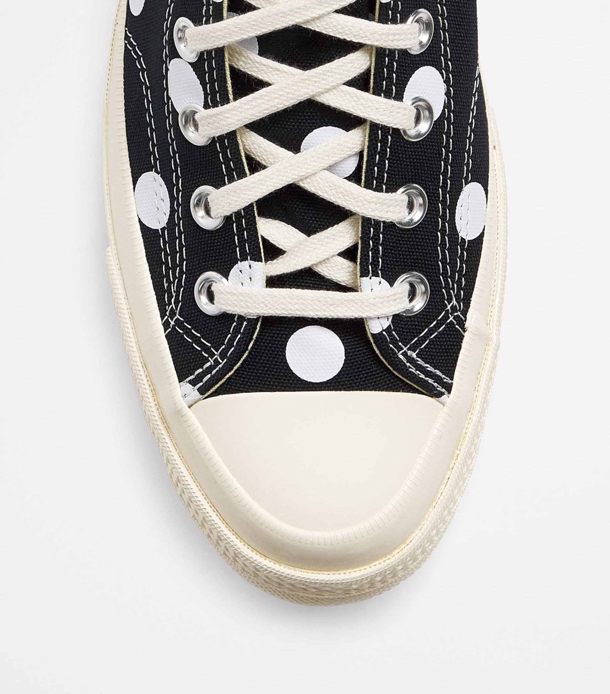 Comme Des Garçons Play x Converse Polka Dot Heart Chuck Taylor All Star '70 High-Top Sneakers