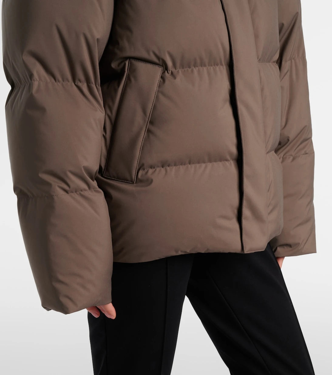 Saint Laurent - Technical canvas down ski jacket