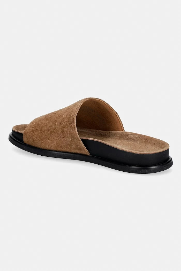 Vagabond Shoemakers Women's Suede Flat Slides EFFIE