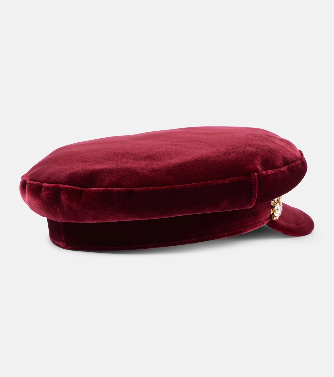 Roger Vivier - Baker Boy velvet newsboy cap