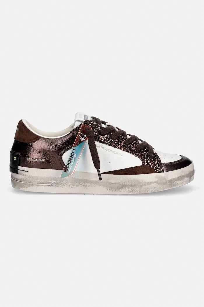Crime London SK8 DELUXE маратонки дамски от кожа