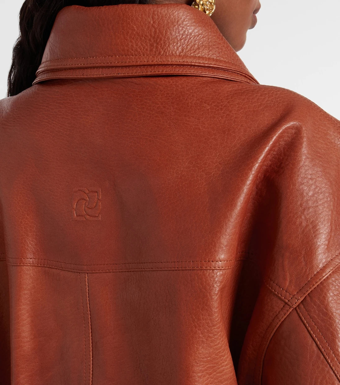 Magda Butrym - Leather blouson jacket