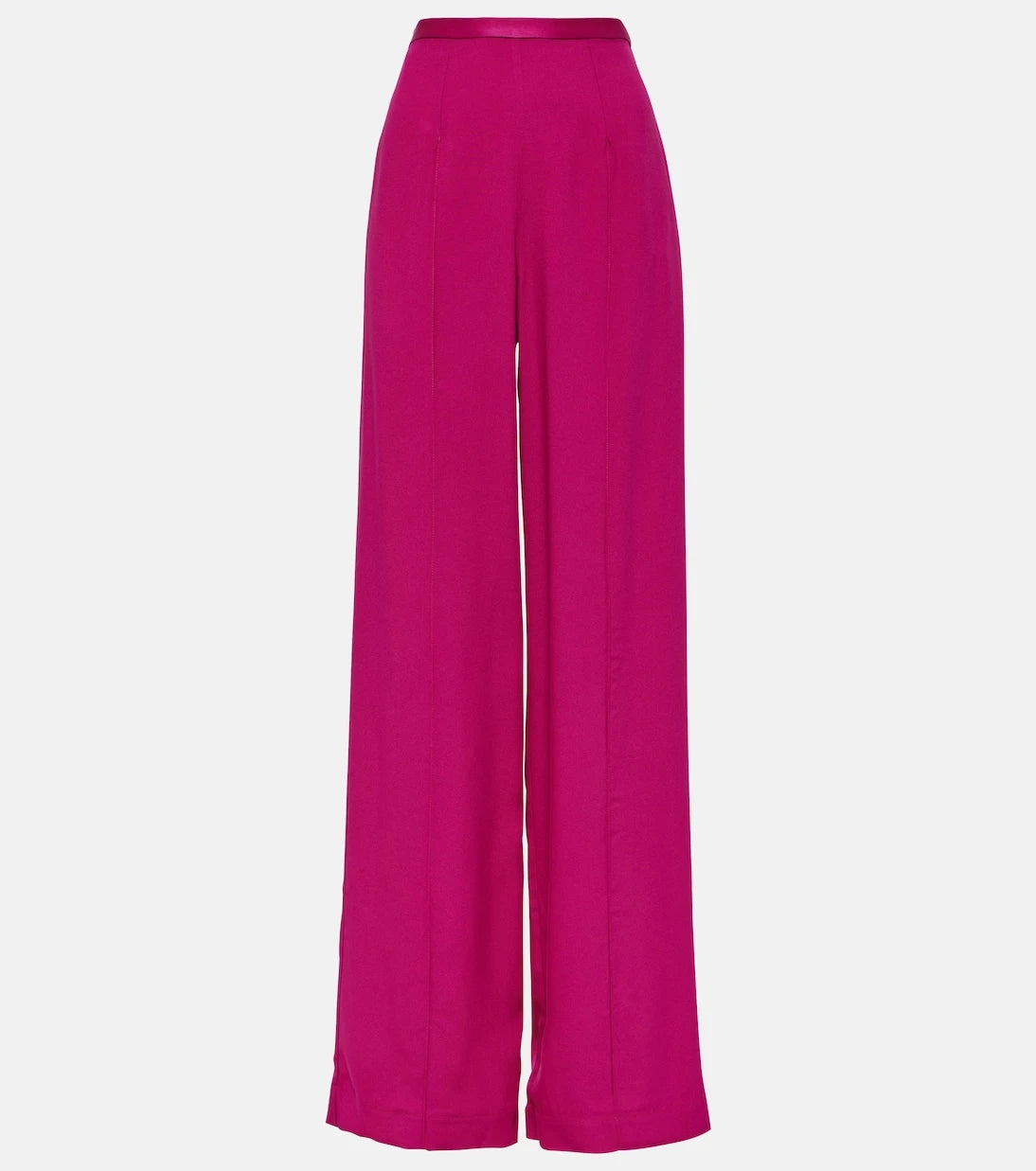 Taller Marmo - Marlene high-rise crêpe cady palazzo pants
