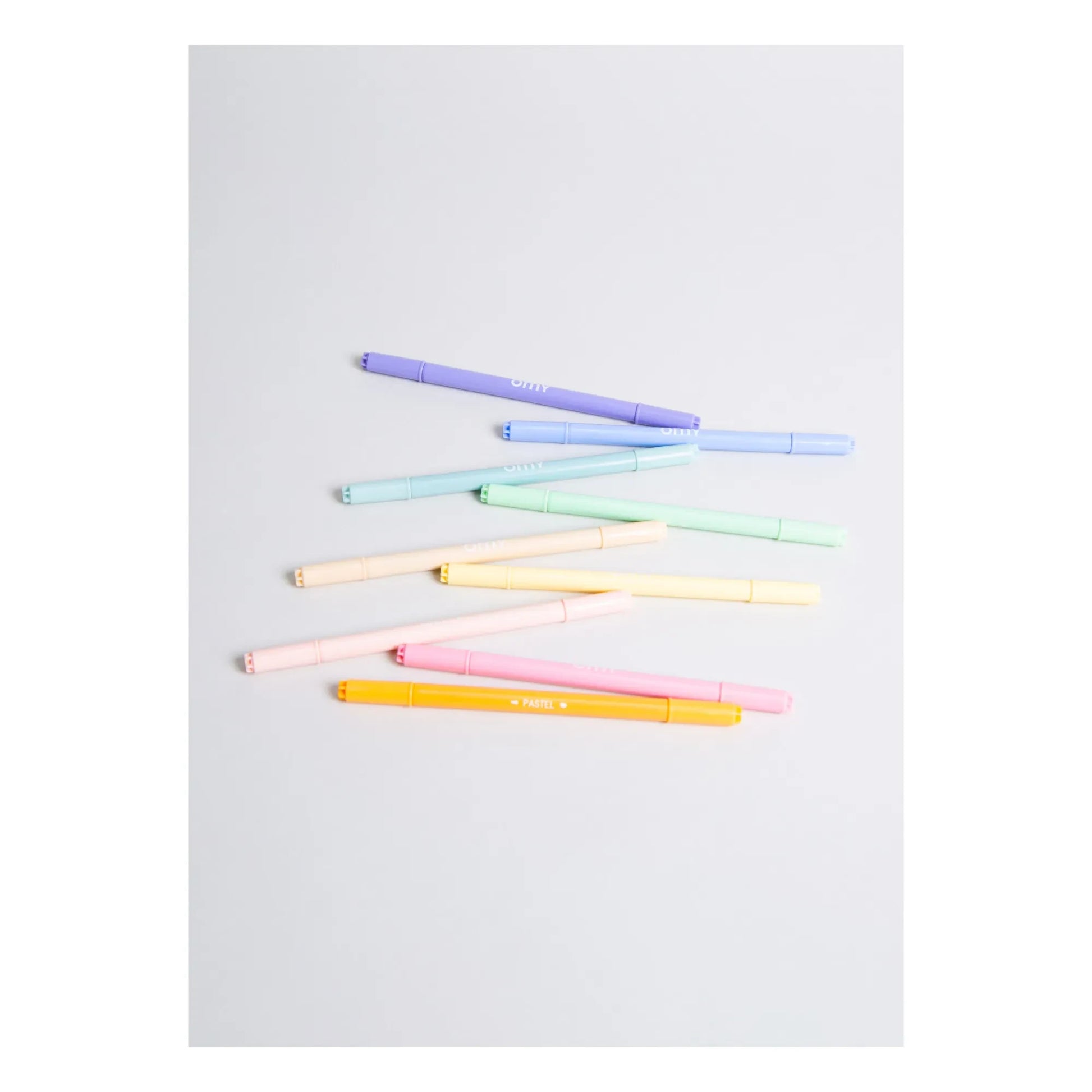 Omy - 9 Pastel felt-tip pens | Purple