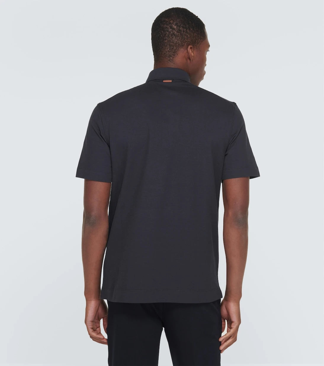 Zegna - Cotton piqué polo shirt