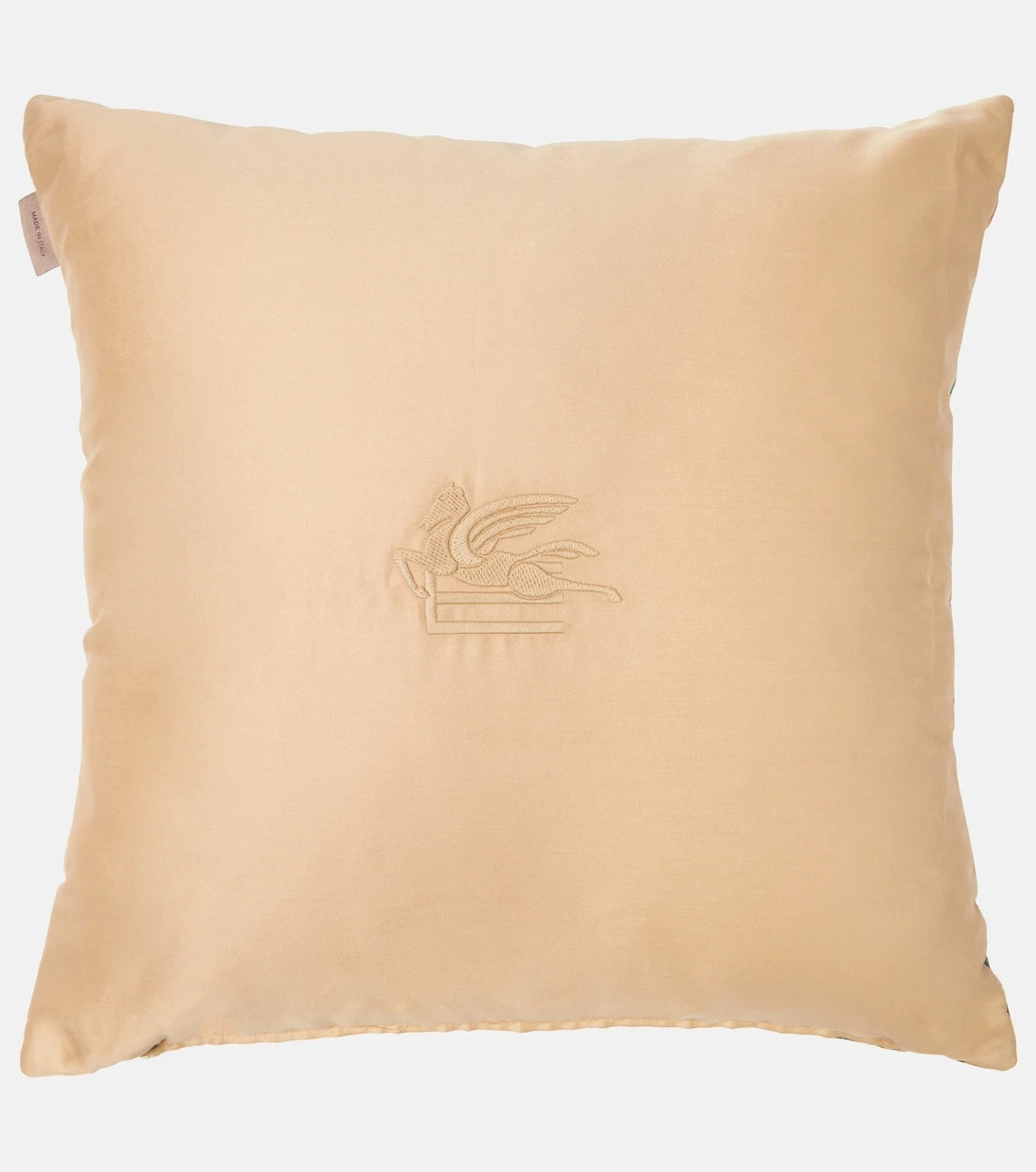 Etro - Embroidered cotton cushion