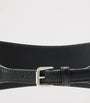 Ralph Lauren Collection Black Leather Corset Belt