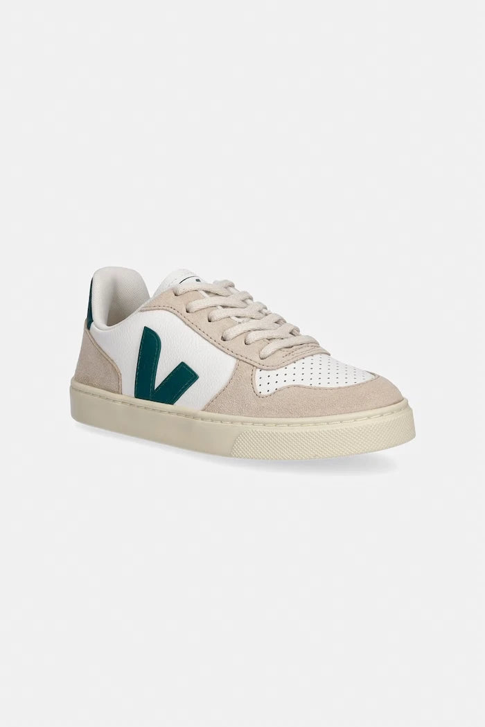Детски кожени маратонки Veja Small V-10 Laces