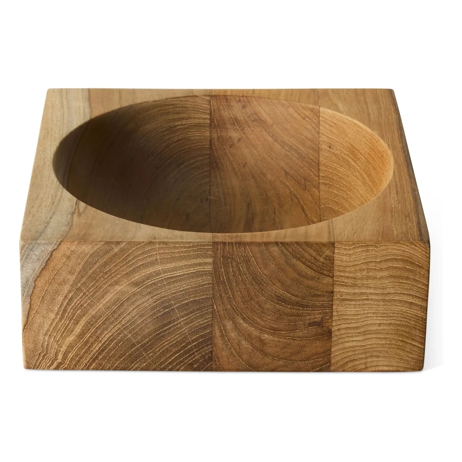 HKliving - Pop cube pocket tray in teak