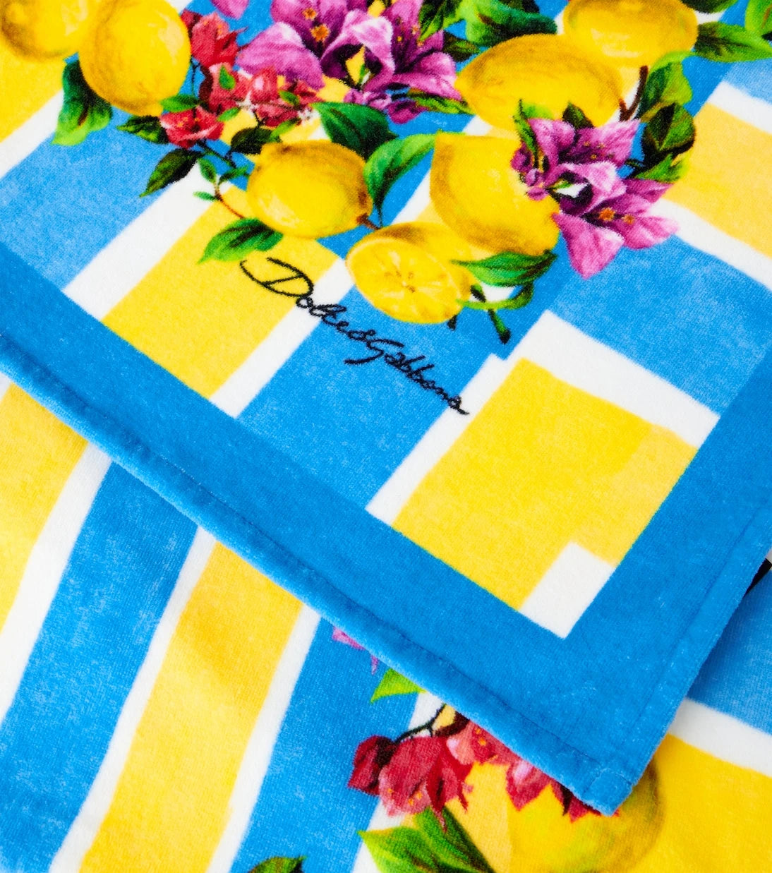 Dolce&Gabbana Casa - Taormina cotton terry beach towel