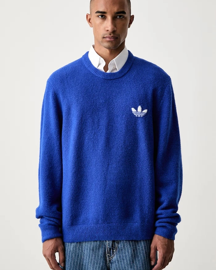 adidas Originals erkek yünlü kazak Trefoil Essentials