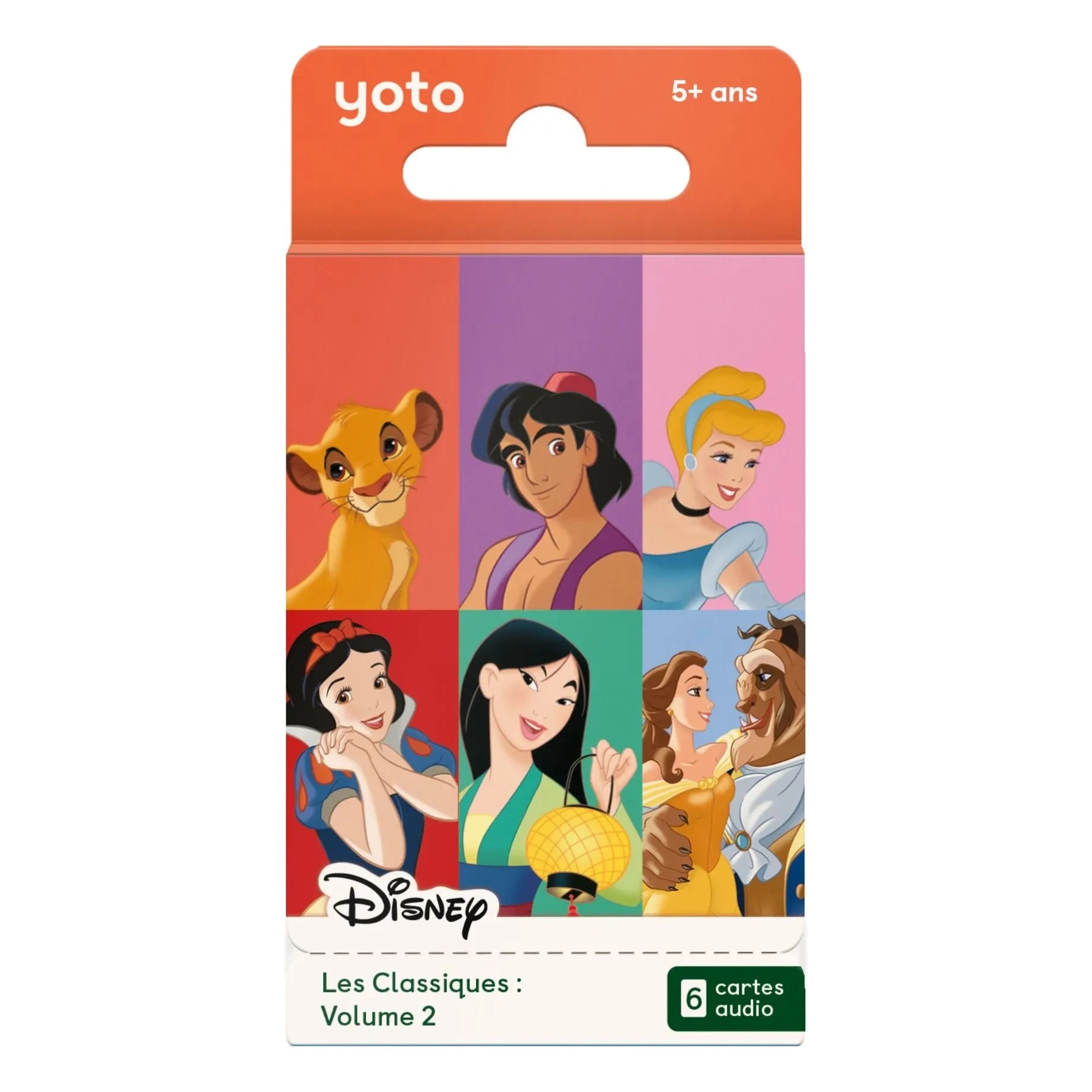 Yoto Player - Disney classics volume 2 cards - Pack of 6