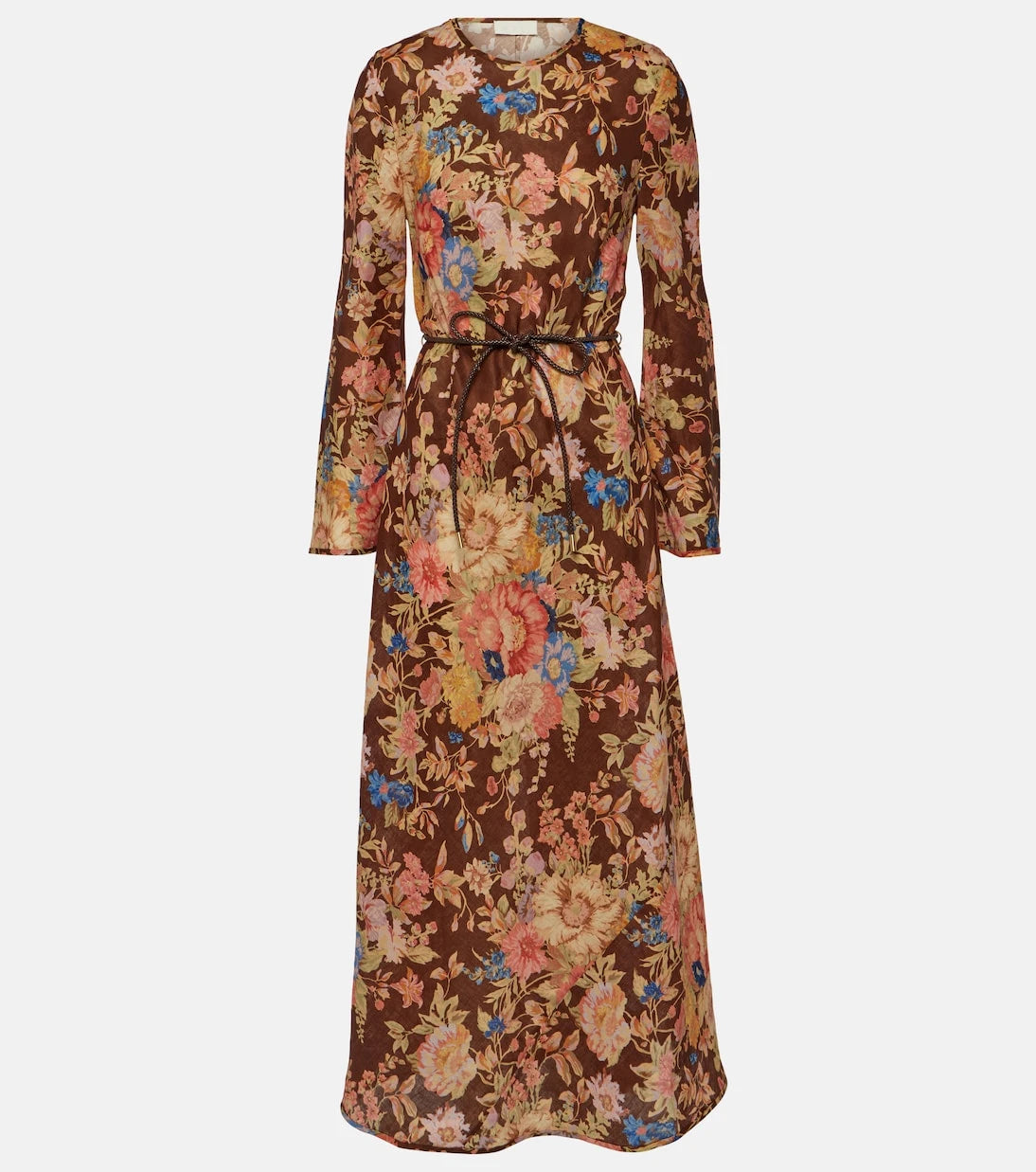 Zimmermann - August floral linen maxi dress