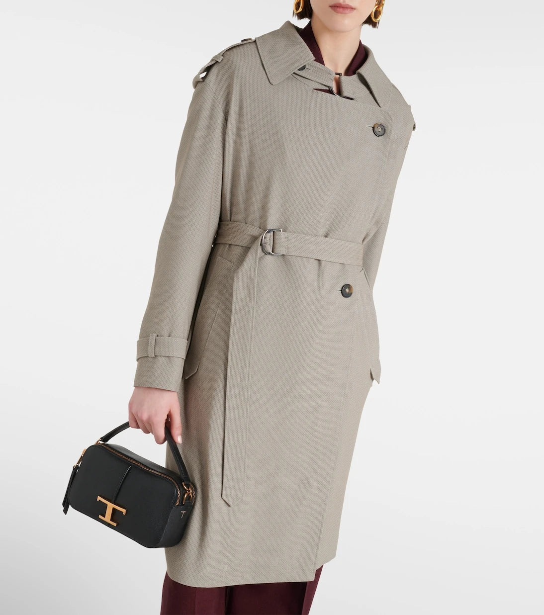 Tod's - Belted trench coat