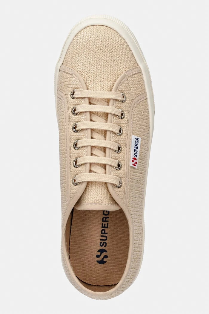 Superga 2740 PLATFORM RAFFIA ниски кецове дамски