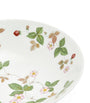 Fine Bone China Wild Strawberry Coupe Bowl (20.5cm)